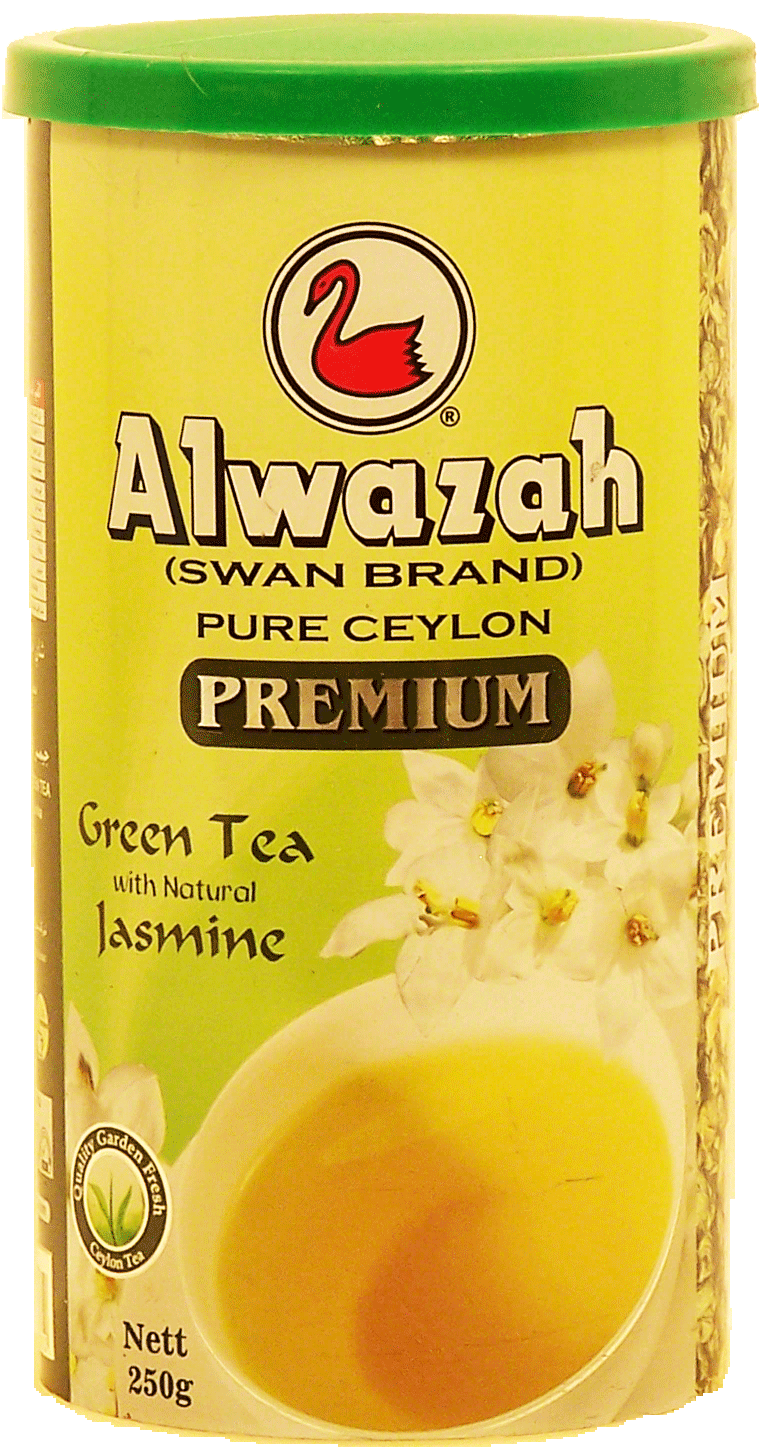 Alwazah Swan Brand green tea with jasmine, pure ceylon Full-Size Picture